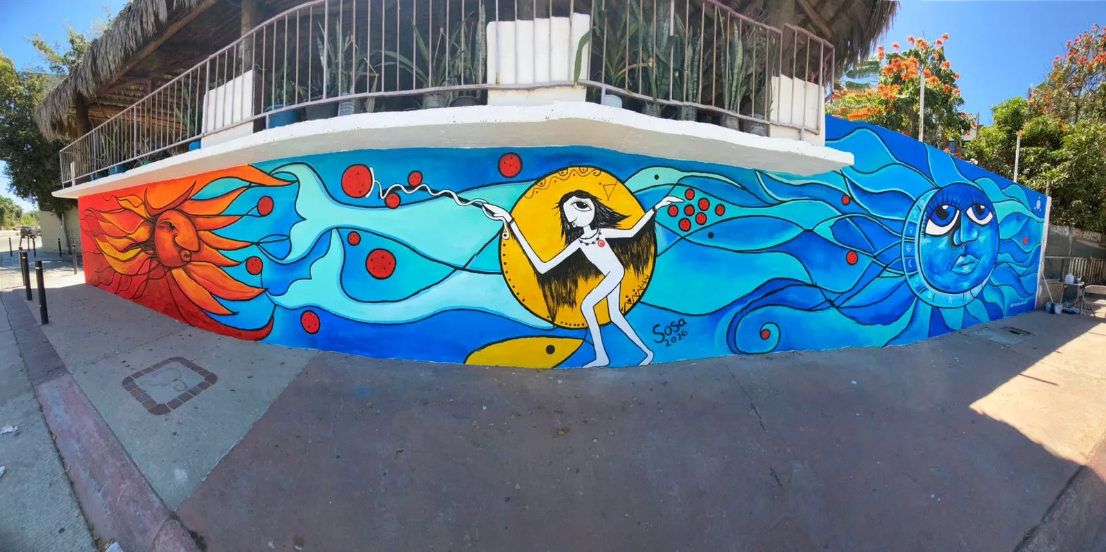 Mural Leyenda Pericúe